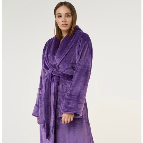 Purple Robe Etsy