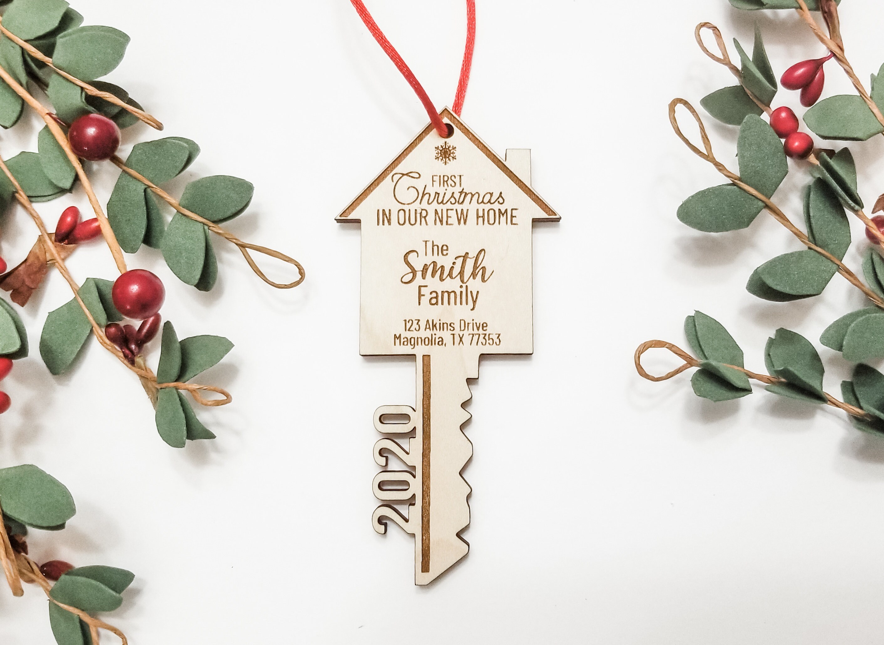 First Christmas New Home 2020 Ornament First Home Keepsake | Etsy