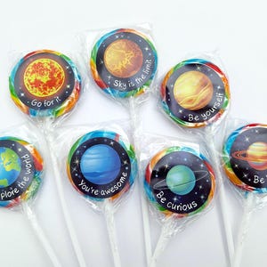 Lollipops // Planets + Space