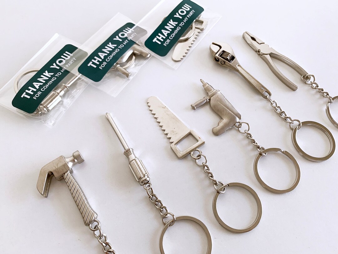 Keyrings // Construction Tools - Etsy