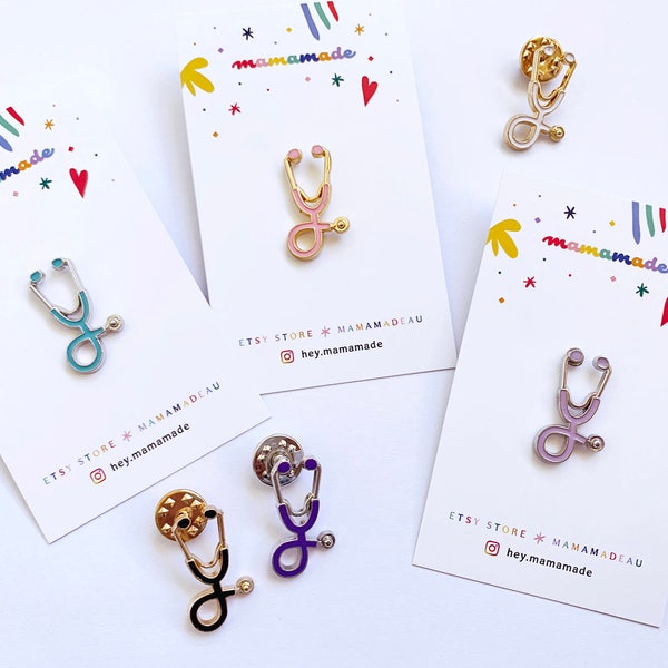 Medical Enamel Pin Etsy