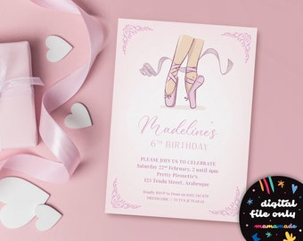 Invitation // Ballet (digital file only – personalised for you)