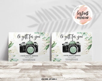 Fotografie Gutschein Etsy