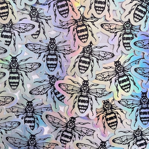 Biene Holographic STICKER
