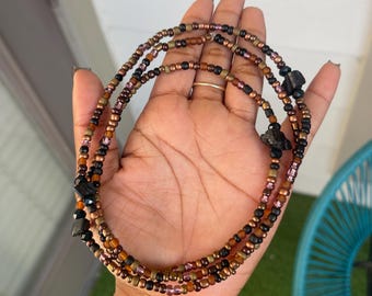 Bronze Tourmaline Waist Bead