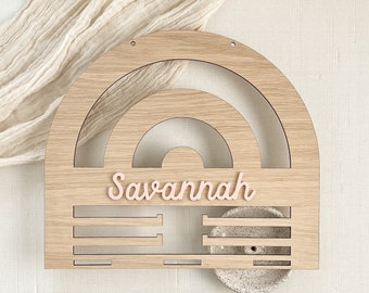 Rainbow Bow Holder File Bundle Laser Cut File for Glowforge SVG