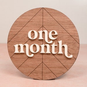 Fichier numérique Boho Milestone Rounds Design Bundle pour découpeuse laser Glowforge SVG