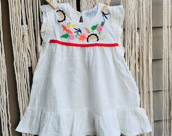 Cotton Muslin Dress