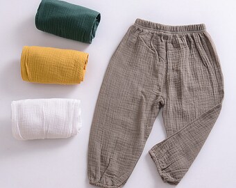 muslin cotton baby clothes