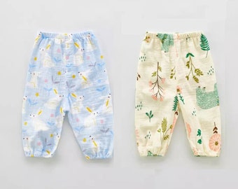 Muslin Cotton pants for kids