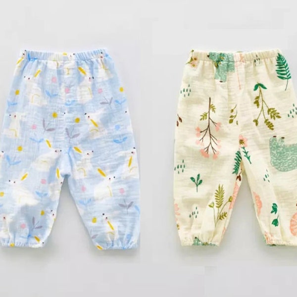 Muslin Cotton pants for kids