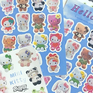 Fogli adesivi Hello Kitty Kawaii Planner