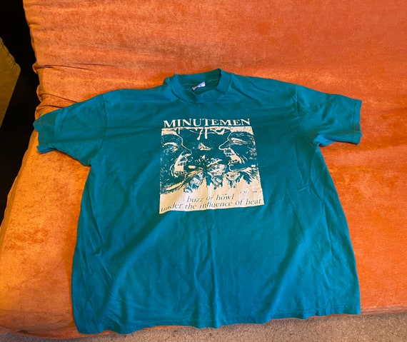 Minutemen Vintage XL shirt Buzz or Howl Under The