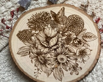 Wood Burning Art Etsy
