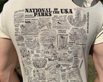 U.S. National Park Ranger T-Shirt Camping Hiking Shirt U.S. National Park Ranger T-Shirt Camping Hiking Shirt