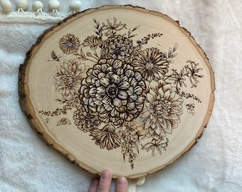 Pyrography Wood Burning | Etsy