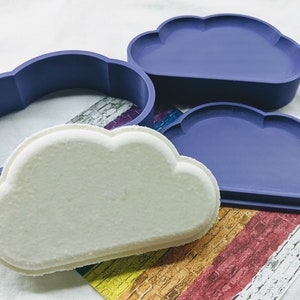 Cloud Bath Bomb Mold