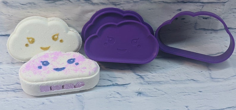 Sassy Cloud Bath Bomb Mold image 3