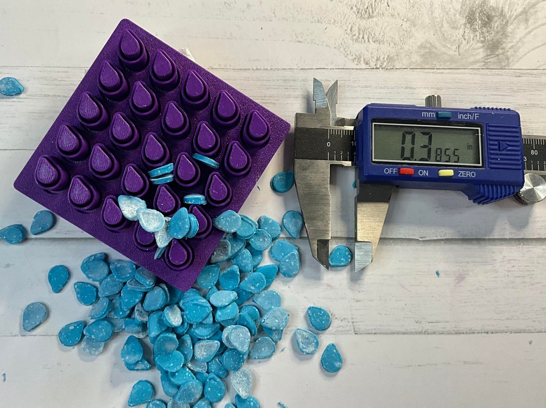 Raindrop Sprinkle Maker Bubble Dough Fondant Confetti Bath Bomb Mold - Etsy