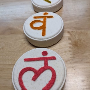 Chakras Bath Bomb Mold Set image 4