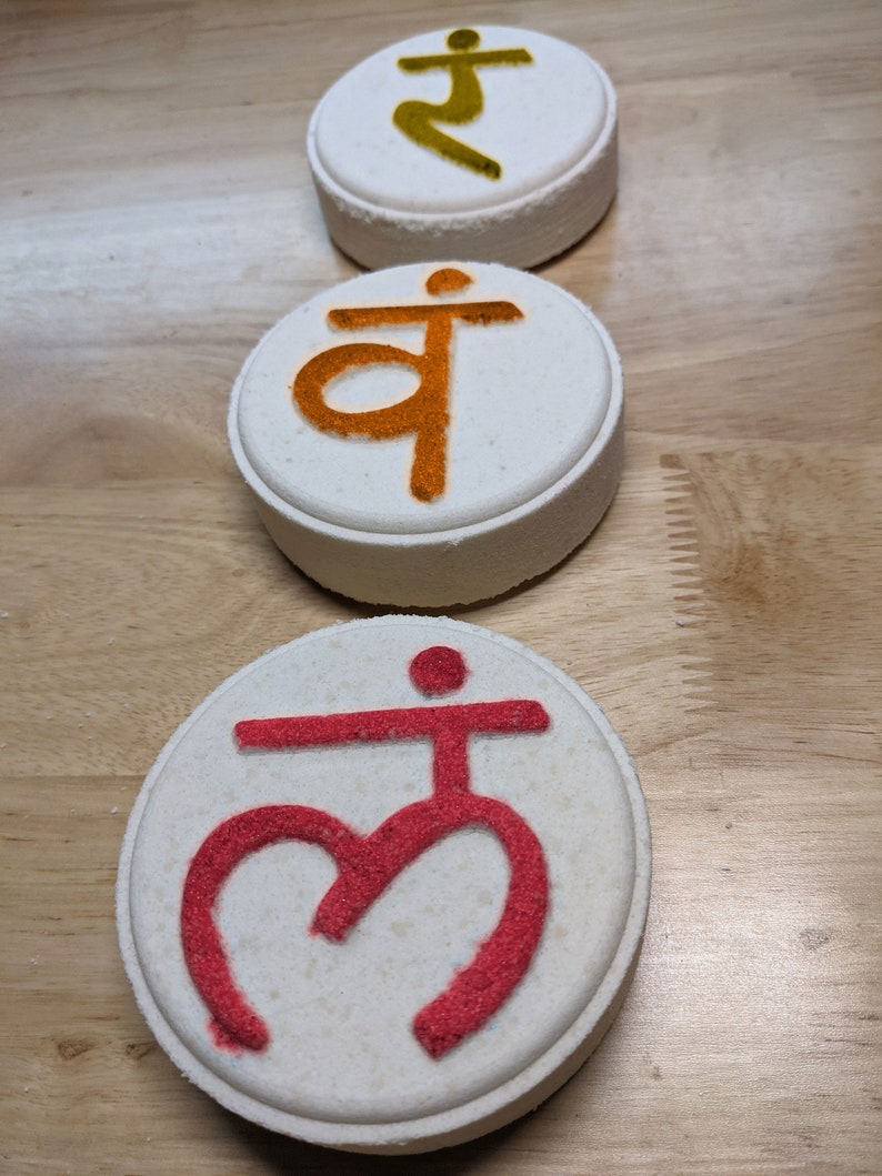 Chakras Bath Bomb Mold Set image 4