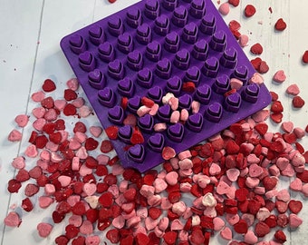 Heart Sprinkle Maker Bubble Dough Fondant Confetti Bath Bomb Mold
