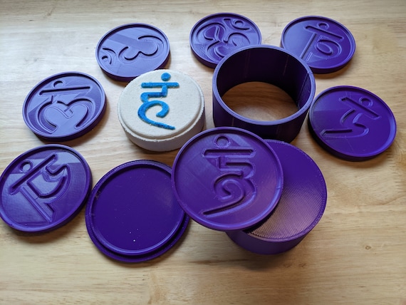 Chakras Bath Bomb Mold Set