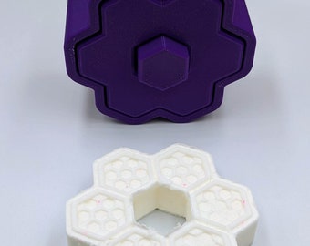 Honey Comb Breakaway Shower Steamer Mould