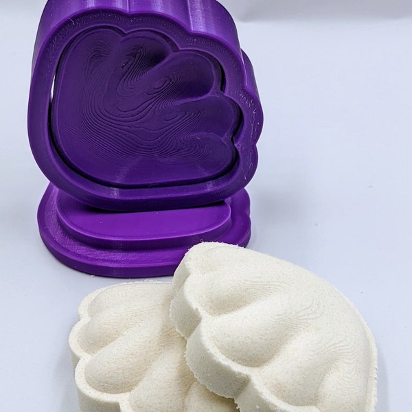 Clam Bath Bomb Mold