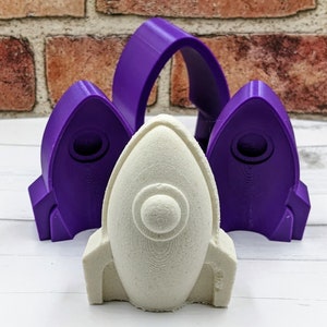 Rocket 3D Bath Bomb Mold