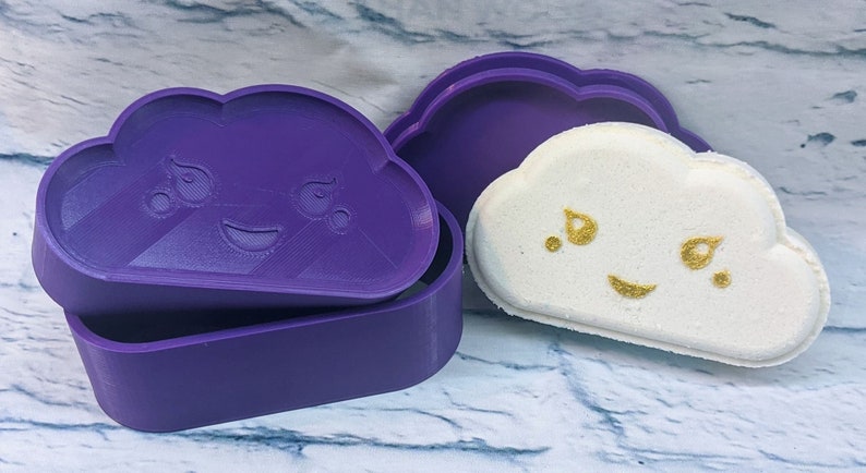 Sassy Cloud Bath Bomb Mold image 2