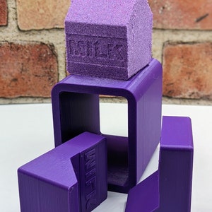 Milk Carton 3D Bath Bomb Mold