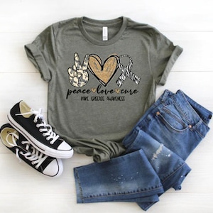 Peace Love & Rare Disease Awareness Shirt, rare disease shirt, peace love awareness