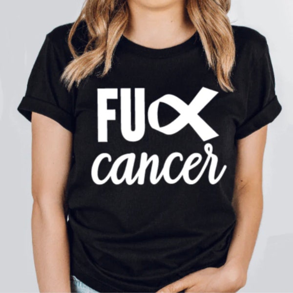 F cancer shirt, cancer awareness shirt