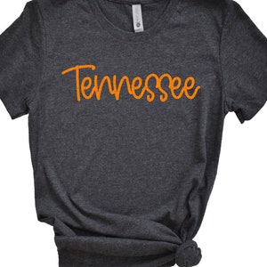 Tennessee Script Shirts, Tennessee shirt