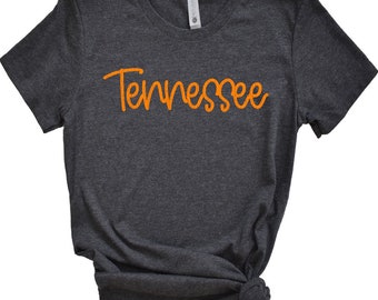 Tennessee Script Shirts, Tennessee shirt