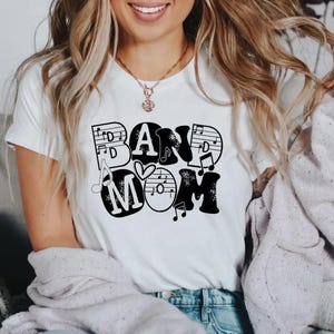Band Mom Shirt , sports mom, music mom, gift for band mom