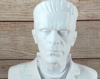 Frankenstein Bust Etsy