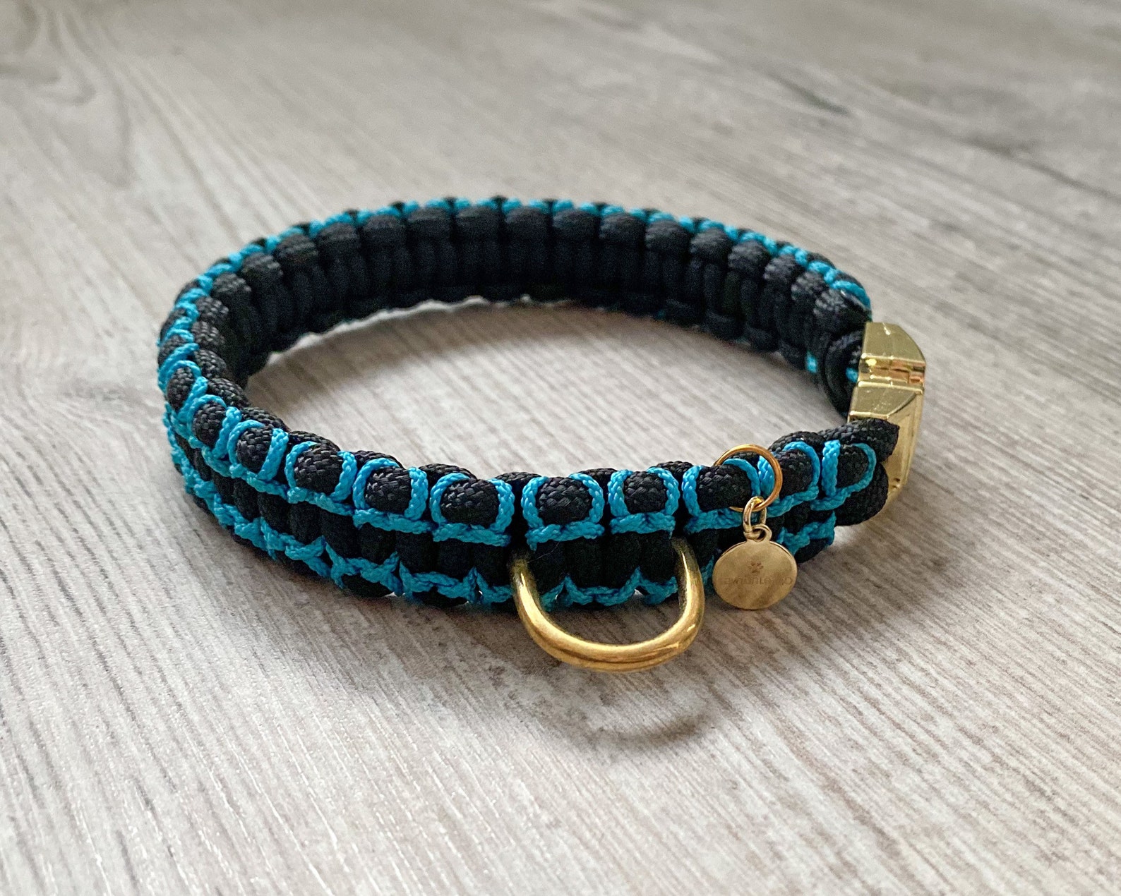 Collare Per Cani Riciclato Riflettente - Medio, Blu Oceano, Fatto Da Bottiglie Di Plastica Raccotte Dagli Oceani - Foto 7