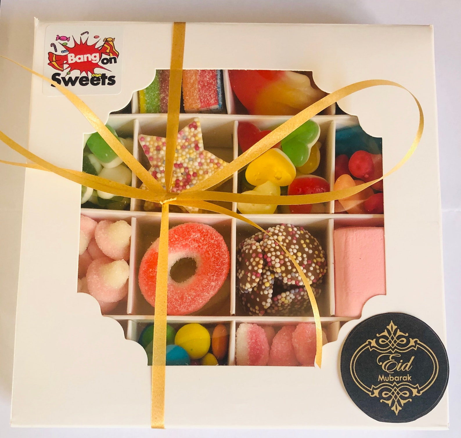 Eid Halal Sweets Box filled with a selection of Sweets Etsy