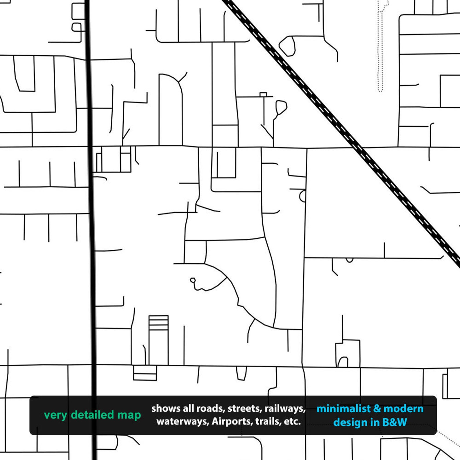 Lehi Map Print Lehi Wall Art Lehi Poster Utah Black and Etsy