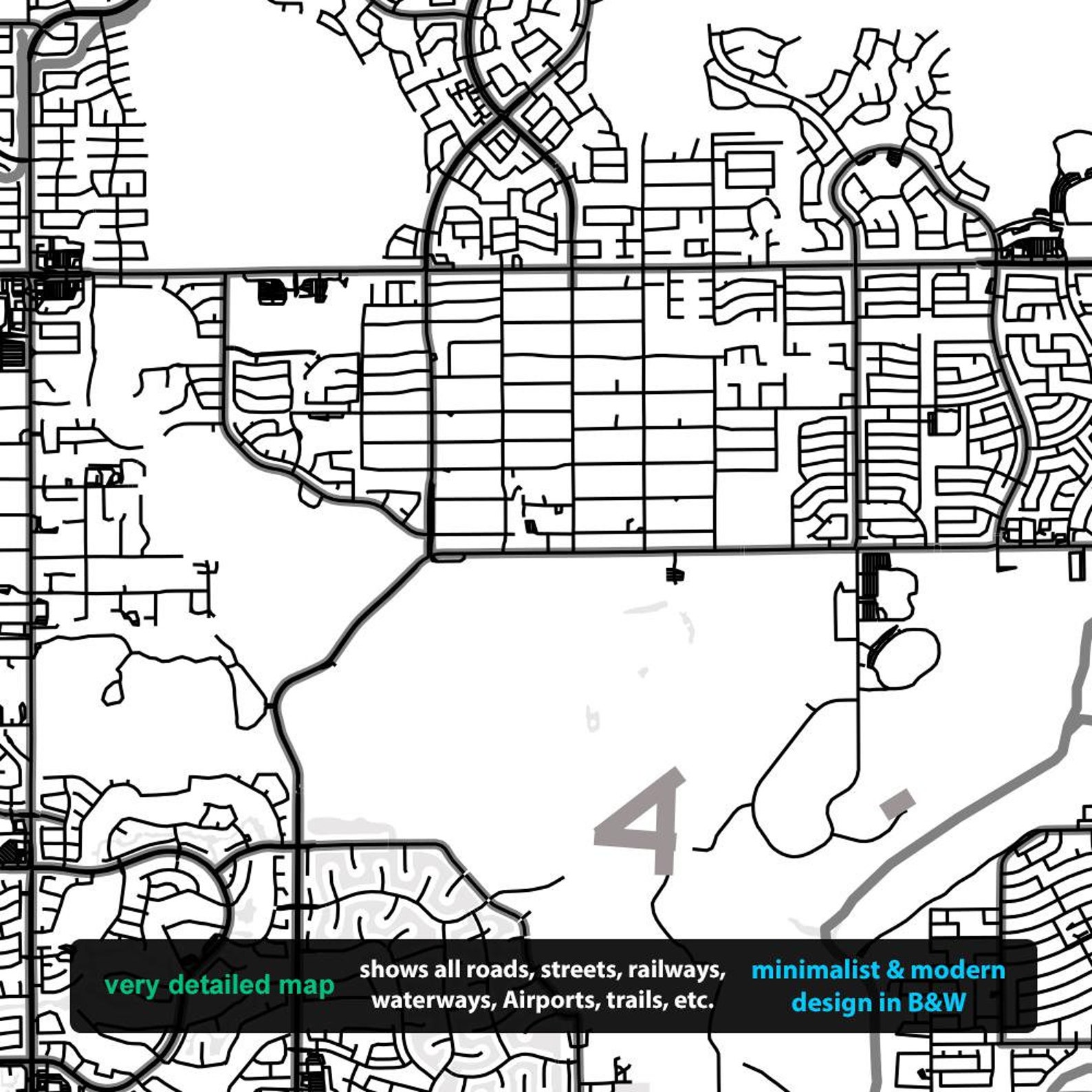 Phoenix Map Print Phoenix Wall Art Phoenix Poster Arizona Etsy