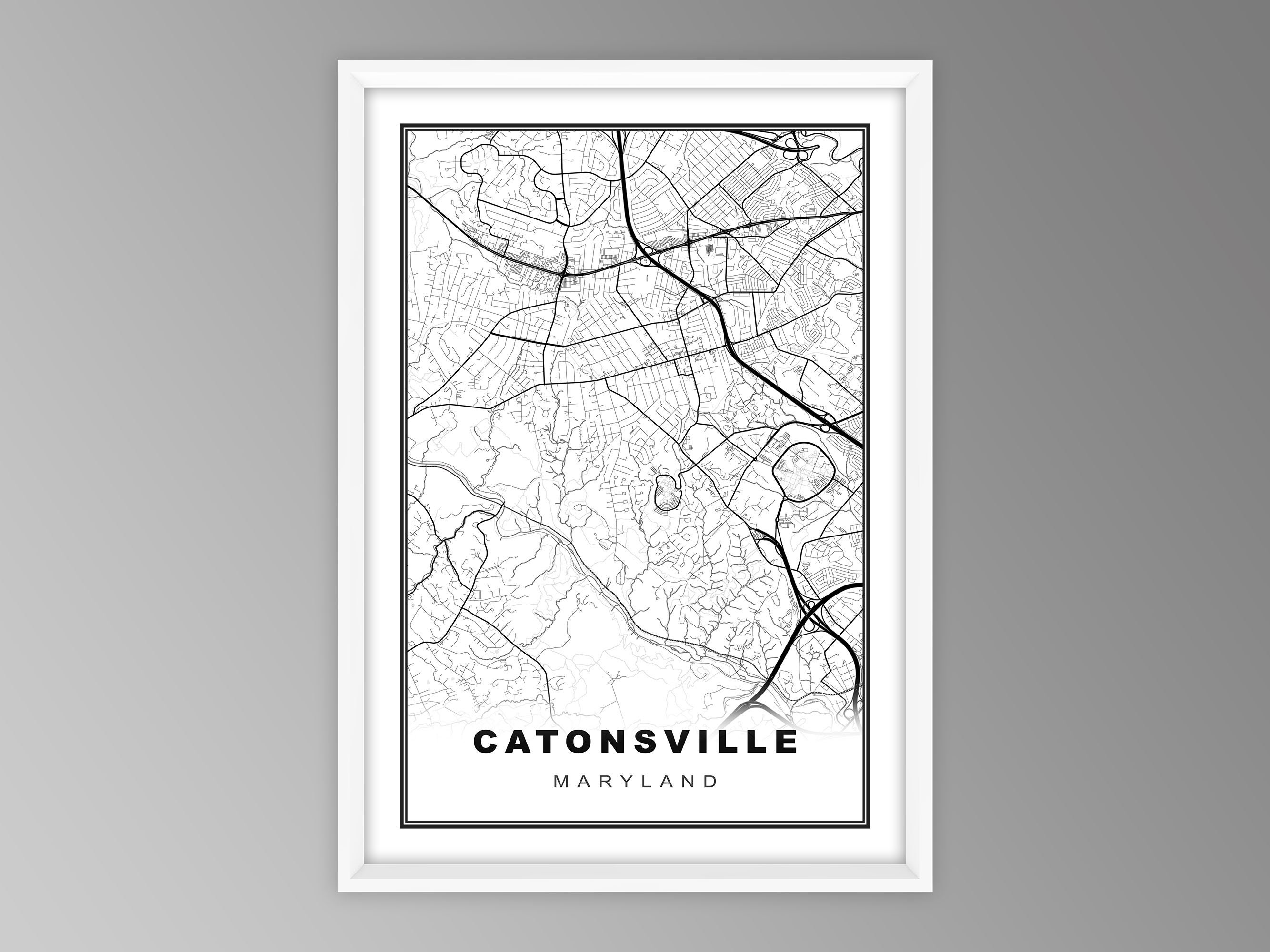 Catonsville Md Map