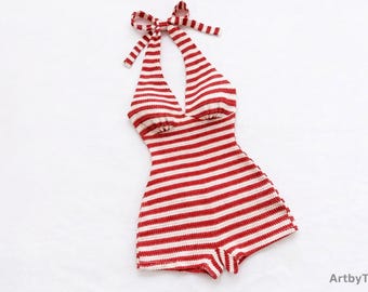 Crochet Vintage festival romper pattern