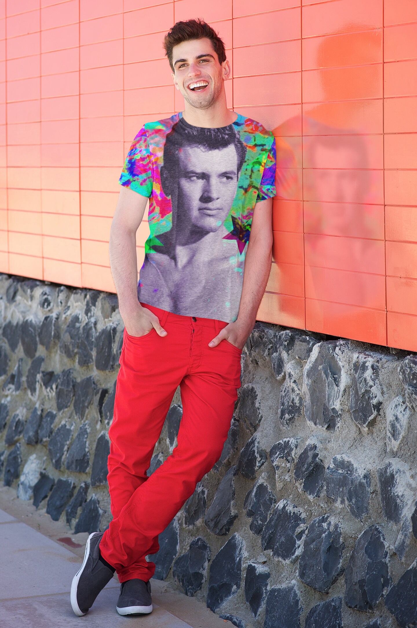 Rock Hudson Tshirt Classic Sublimation Adult Tshirt Unisex Etsy UK