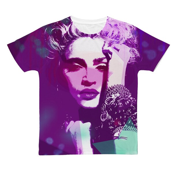 Madonna T-shirt Classic Sublimation Adult T-Shirt Unisex T-shirt Gay T-shirt