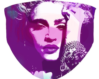 Madonna masker aangepast gezichtsmasker met filterzak en neus draad gezichtsmasker wasbaar herbruikbaar gezichtsmasker volwassenen kinderen gezichtsmasker mannen vrouwen
