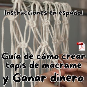 Gia de cómo met tapis van macramé en ganar