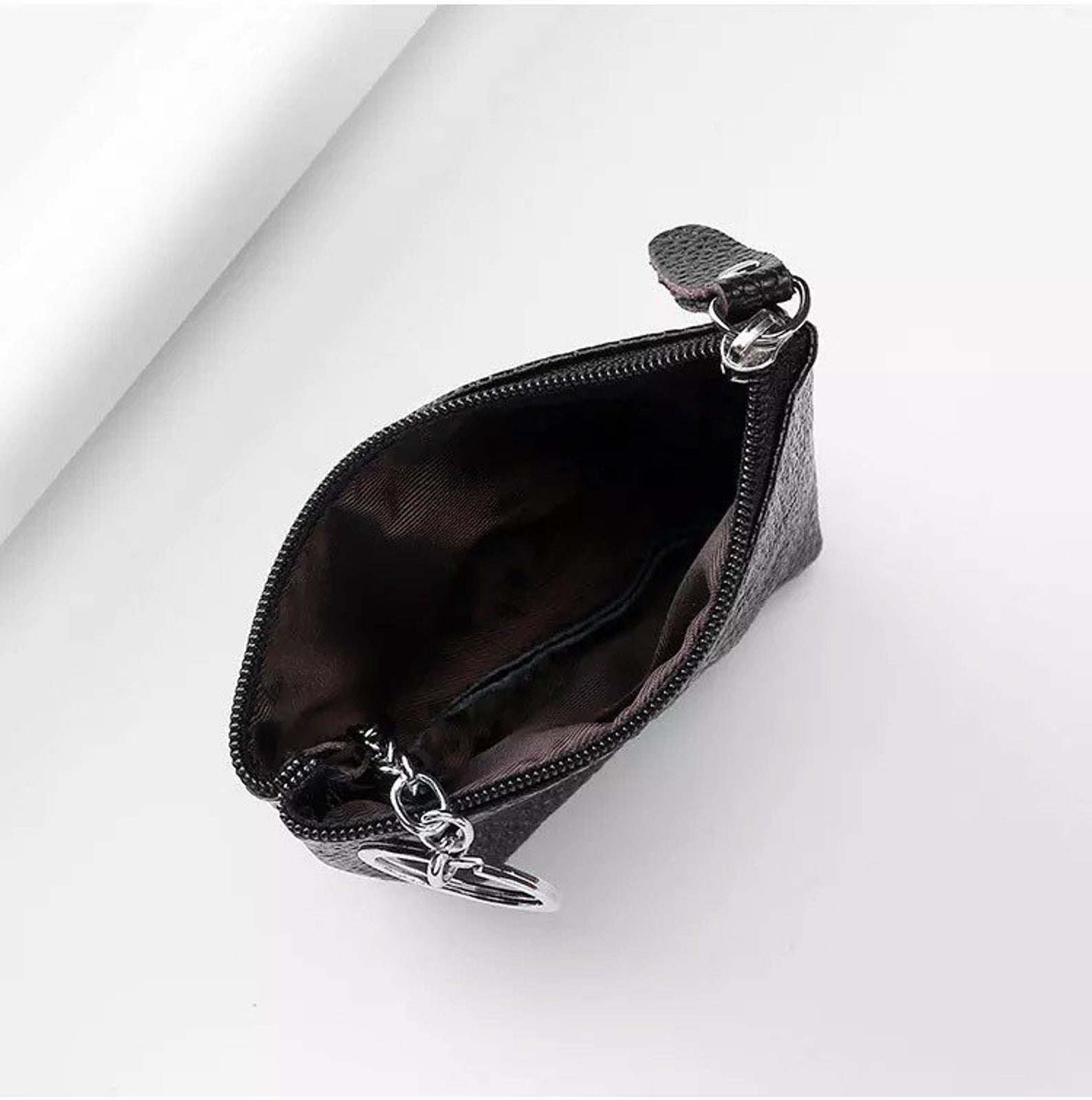 Genuine Leather Car Key Holder/wallet - Men - Women - Card & Cash ...