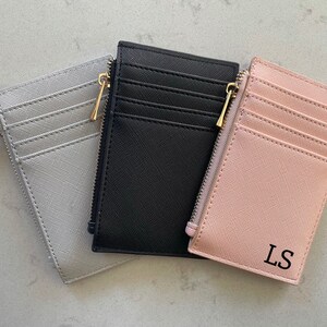Personalised Monogram Purse  - Card Holder - Purse - Lady’s wallet - Birthday Gift - Valentines Day - Monogram Purse - Christmas Gift